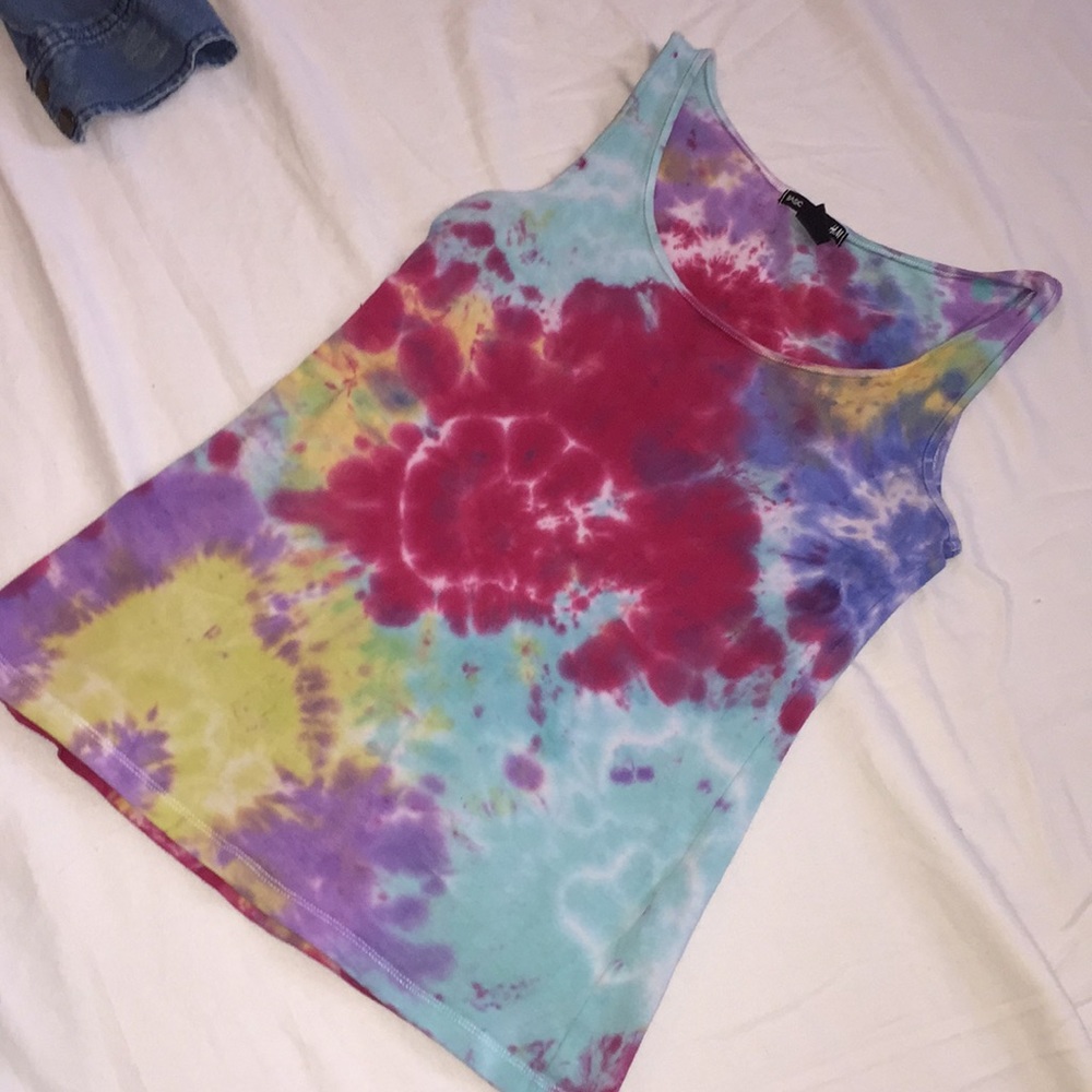 Tie dye tank